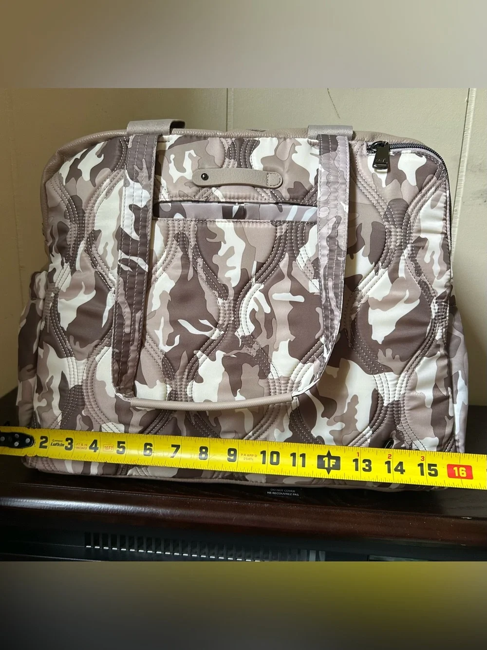 Lug Aviator Carry-All Tote Bag Camo Taupe